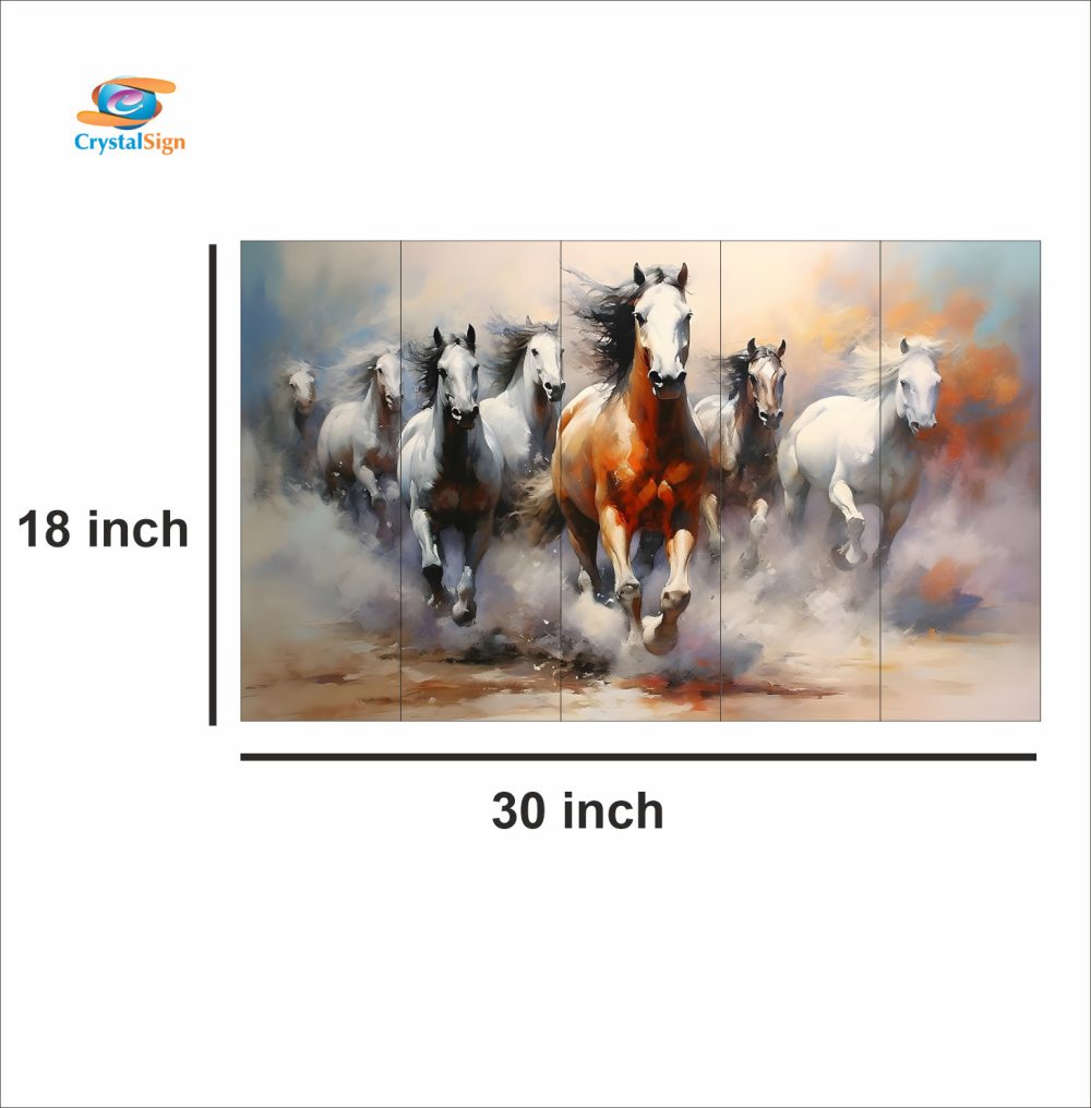 CRYSTALSIGN Radha Krishna Wall Art  | Modern Eco-Friendly Home decoration - Image 2