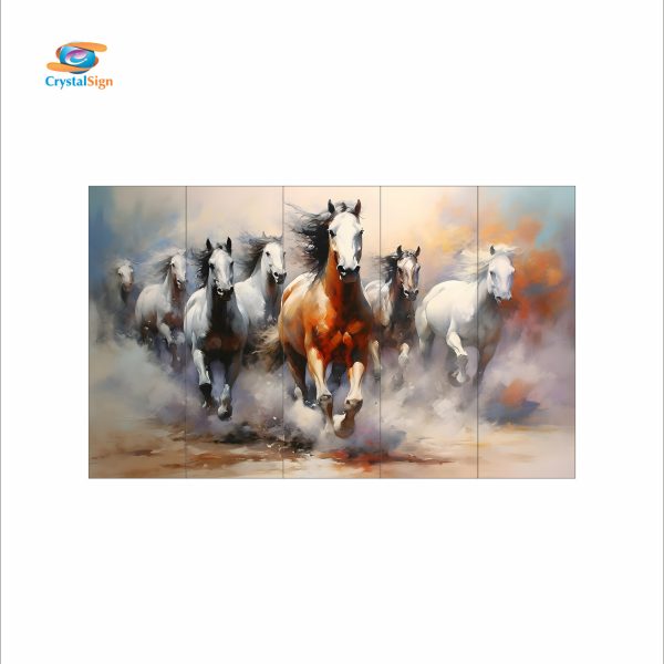 CRYSTALSIGN Radha Krishna Wall Art  | Modern Eco-Friendly Home decoration