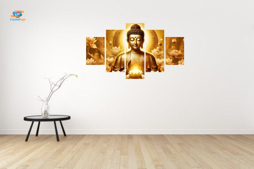CRYSTALSIGN Buddha Wall Art  | Modern Eco-Friendly Home decoration - Image 2
