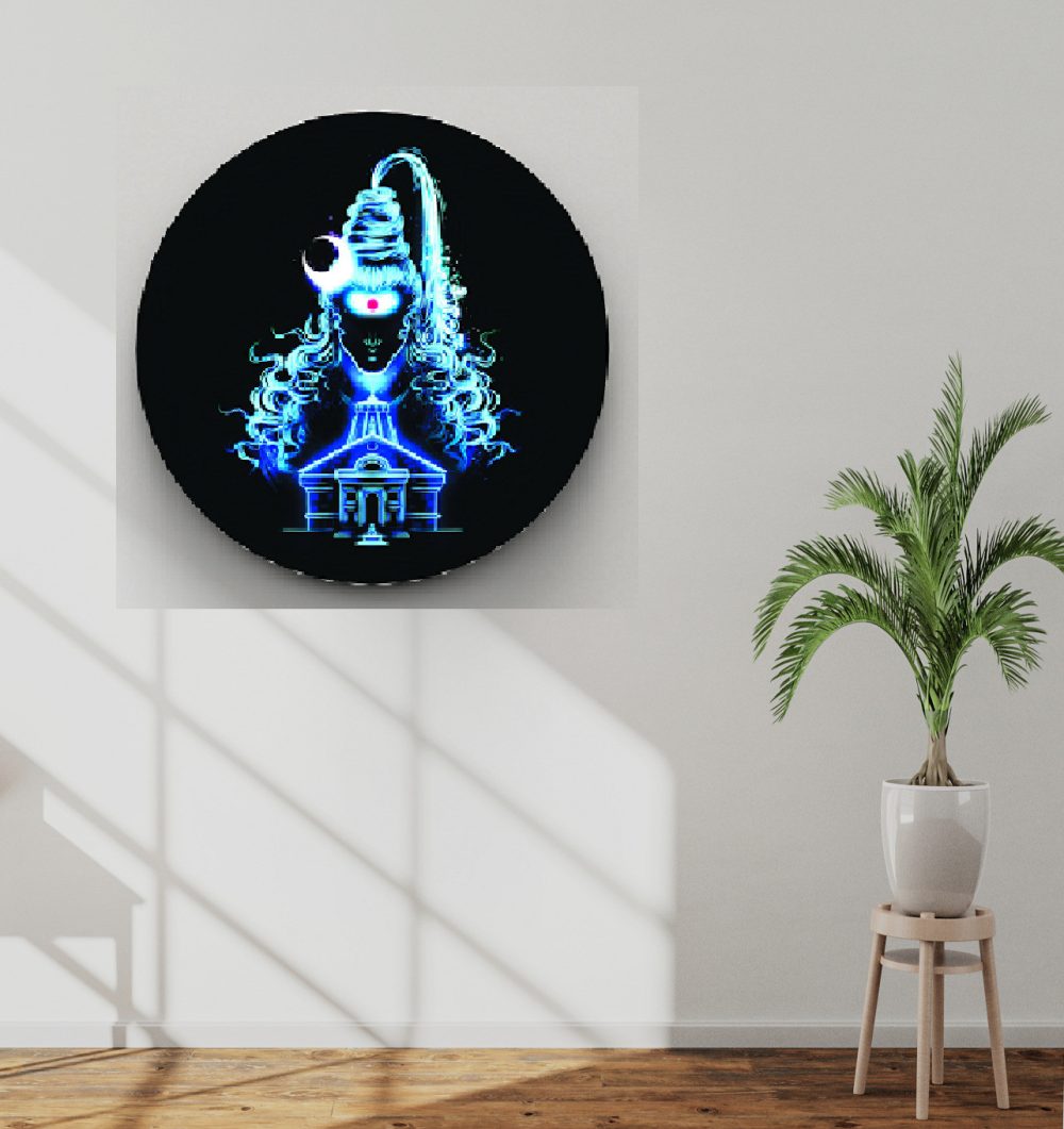 CRYSTALSIGN Shiv Kedarnath LED Photo with Adaptor 12x12 Inches For Home Decoration& Gifting - Image 4